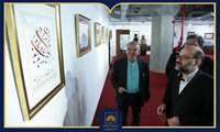 گزارش تصویری | نمایشگاه خوشنویسی «خط وطن» افتتاح شد